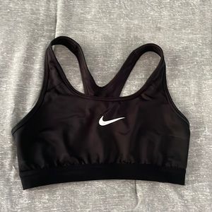 Nike black sports bra